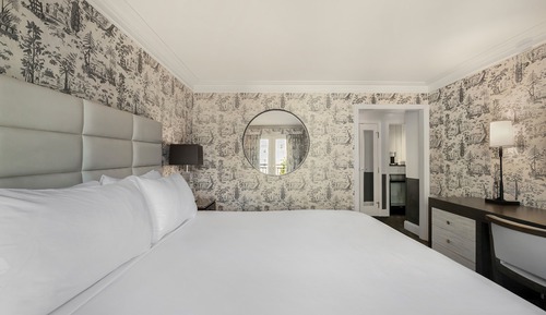 Habitación Deluxe, 1 cama de matrimonio grande, accesible en silla de ruedas