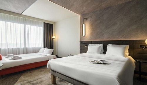 Habitación ejecutiva doble, 1 cama doble con sofá cama