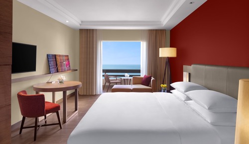 Habitación estándar, 1 cama de matrimonio grande, vistas al mar