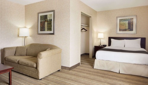 Suite, 1 cama de matrimonio grande, frigorífico y microondas