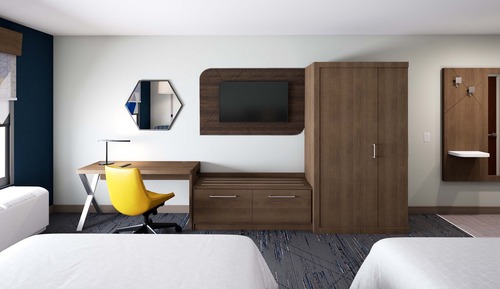 Habitación estándar, 2 camas de matrimonio