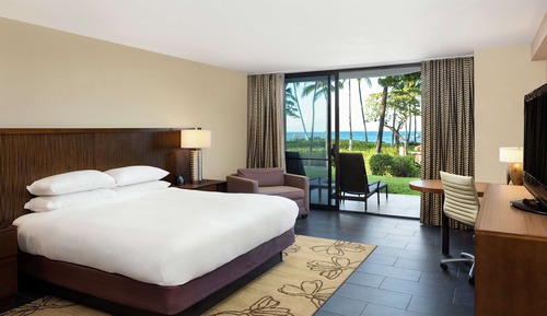 Habitación, 1 cama de matrimonio grande (Makai Ocean Lanai)