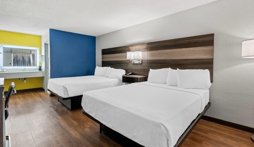 Habitación estándar, 2 camas de matrimonio, no fumadores
