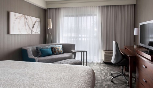 Habitación Deluxe, 1 cama de matrimonio grande con sofá cama, balcón