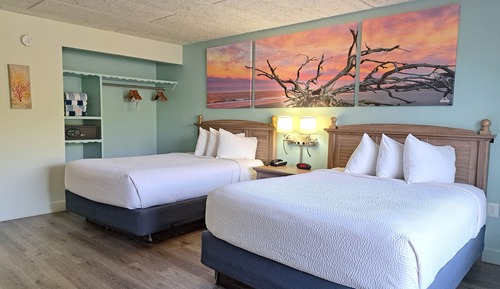 Suite, 2 camas de matrimonio, no fumadores, vistas al mar