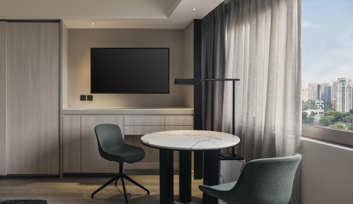 Habitación, 1 cama de matrimonio grande, accesible para personas con discapacidad