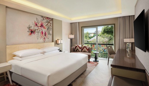 Habitación Deluxe, 1 cama de matrimonio grande, balcón