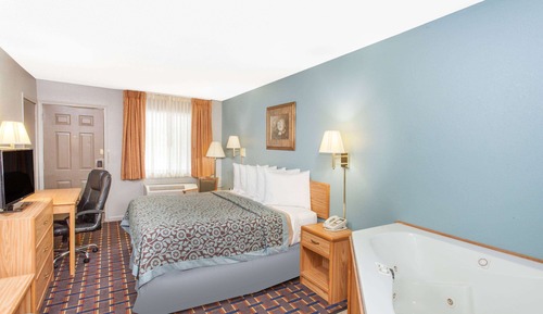 Habitación, 1 cama de matrimonio grande, no fumadores, bañera de hidromasaje
