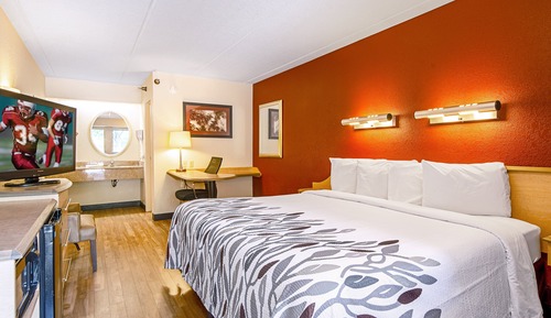 Habitación superior, 1 cama de matrimonio grande, no fumadores