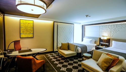 Habitación, 2 camas individuales, fumadores, acceso al Business Lounge