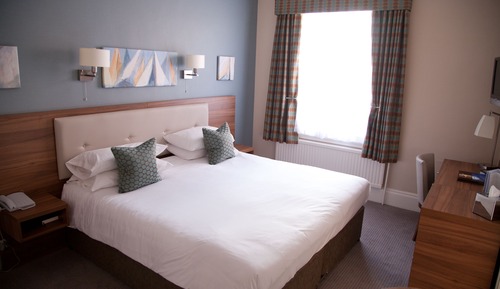 Habitación estándar con 1 cama doble o 2 individuales, vistas al mar