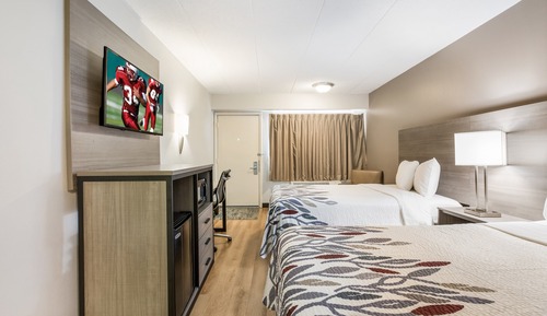 Habitación Deluxe, 2 camas dobles (Smoke Free, First Floor)