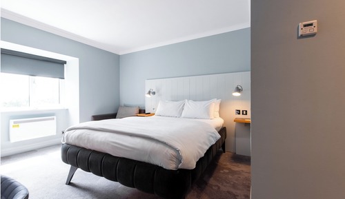Habitación familiar doble, 1 cama doble con sofá cama