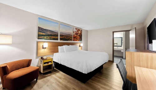 Habitación, 1 cama de matrimonio grande, accesible para personas con discapacidad, fumadores