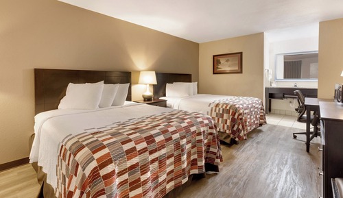 Habitación estándar, 2 camas de matrimonio, fumadores
