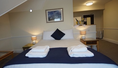 Habitación doble, vistas al mar