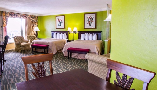 Habitación, 2 camas de matrimonio, no fumadores, frente al mar