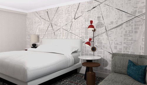 Habitación Club, 1 cama de matrimonio grande, vistas a la ciudad