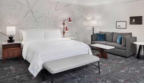 Suite junior, 1 cama de matrimonio grande, vistas a la ciudad