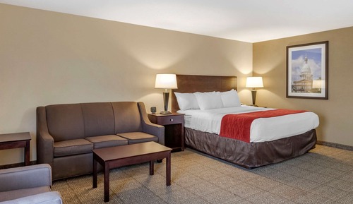 Habitación, 1 cama de matrimonio grande con sofá cama, no fumadores