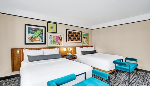Habitación Premium, 2 camas de matrimonio