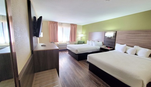 Habitación, 2 camas de matrimonio, no fumadores
