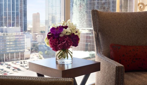 Suite junior, 2 camas de matrimonio, vistas a la ciudad (Sitting Area)