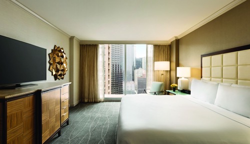 Fairmont Gold, Suite, 1 cama doble, vistas a la ciudad