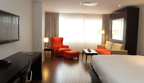 Habitación doble superior, varias camas