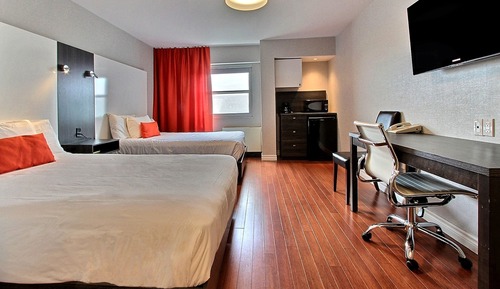 Habitación, 2 camas de matrimonio