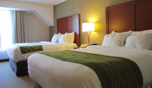 Habitación estándar, 2 camas de matrimonio, no fumadores