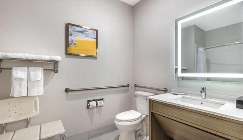Habitación, 1 cama de matrimonio grande, accesible para personas con discapacidad, no fumadores