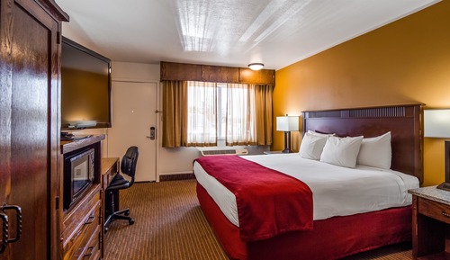 Habitación estándar, 1 cama de matrimonio grande, no fumadores, frigorífico y microondas