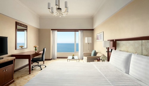 Habitación Deluxe, 1 cama de matrimonio grande, vistas al mar