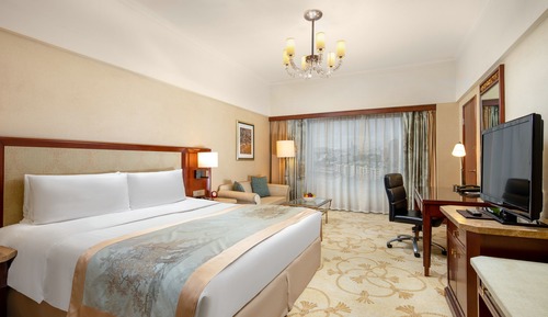 Habitación Deluxe, 1 cama de matrimonio grande, vistas a la ciudad
