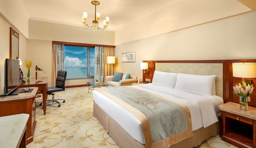 Horizon, Habitación, 1 cama de matrimonio grande, vistas al mar