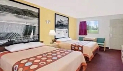Habitación, 2 camas de matrimonio, no fumadores