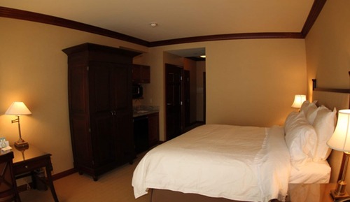 Suite Deluxe, 1 cama de matrimonio grande con sofá cama, vistas al jardín