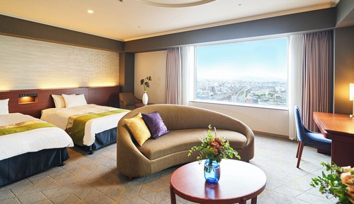 Habitación Deluxe con 2 camas individuales, no fumadores (15th-20th Floor, 53㎡)