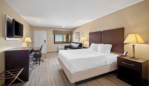 Habitación estándar, 1 cama de matrimonio grande, no fumadores, frigorífico y microondas