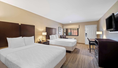 Habitación estándar, 2 camas de matrimonio, no fumadores, frigorífico y microondas