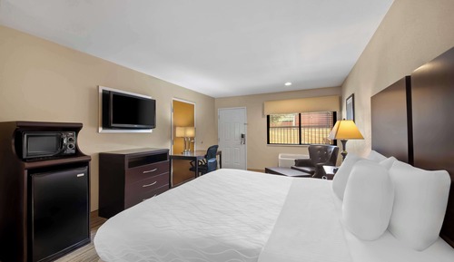 Habitación estándar, 1 cama de matrimonio grande, accesible para personas con discapacidad, bañera