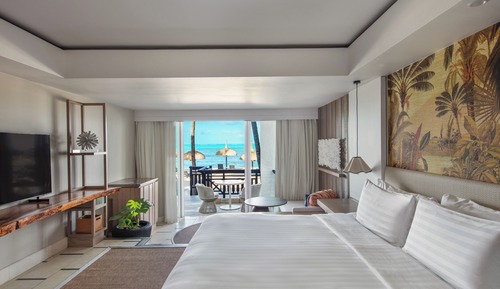 Habitación, 1 cama de matrimonio grande, vistas al mar (Coral)