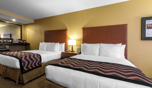 Habitación estándar, 2 camas de matrimonio, no fumadores