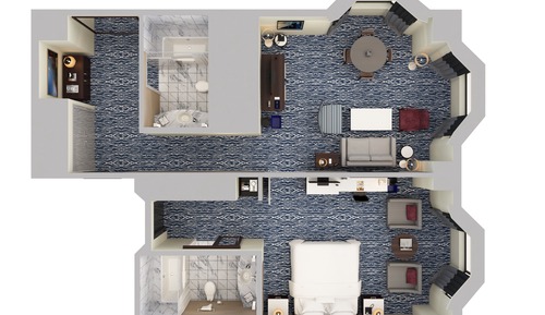 Suite ejecutiva, 1 habitación