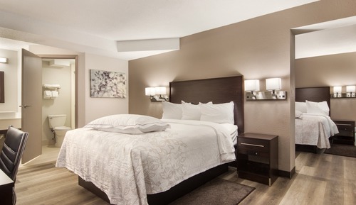 Suite Premium, varias camas, cocina básica (Upgraded Bedding & Snack, Smoke Free)