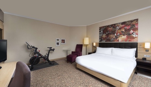 Habitación, 1 cama de matrimonio grande (Peloton Bike)