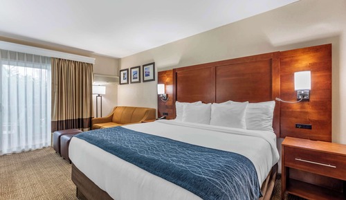 Habitación Deluxe, 1 cama de matrimonio grande con sofá cama, no fumadores, bañera de hidromasaje