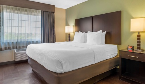 Habitación estándar, 1 cama de matrimonio grande, no fumadores, frigorífico y microondas