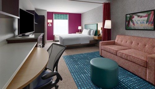 Suite estudio, 1 cama de matrimonio grande, no fumadores